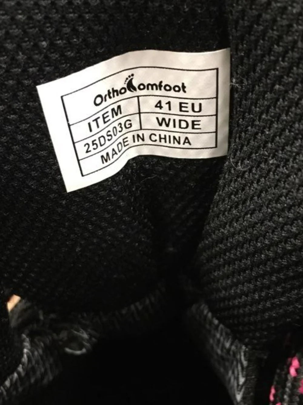 Orthocomfoot 25ds03g hiking